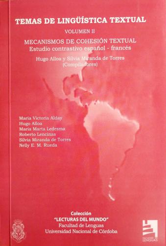 Tapa Temas de lingüística textual. Volumen 2